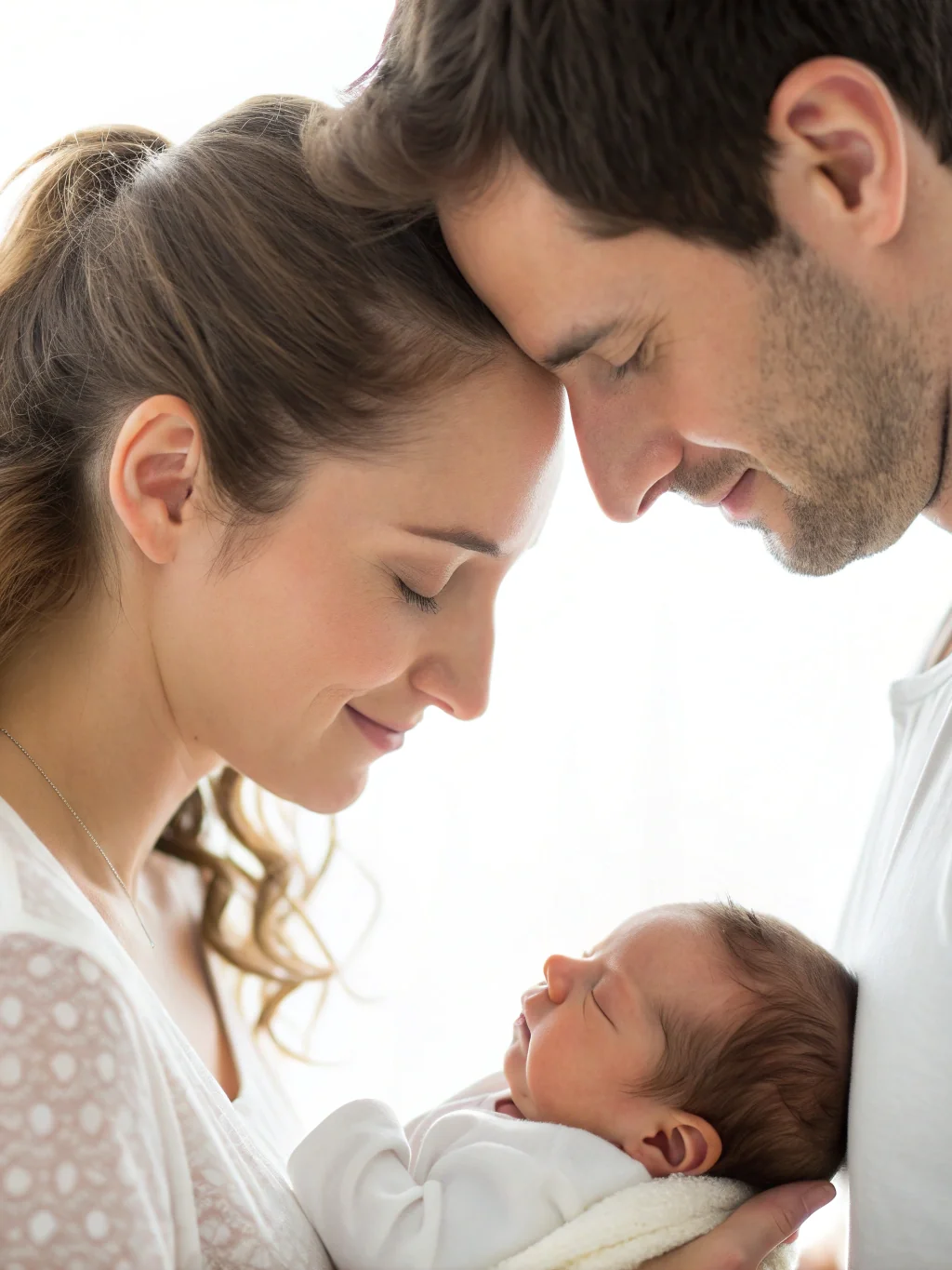 Семья на фотосессии